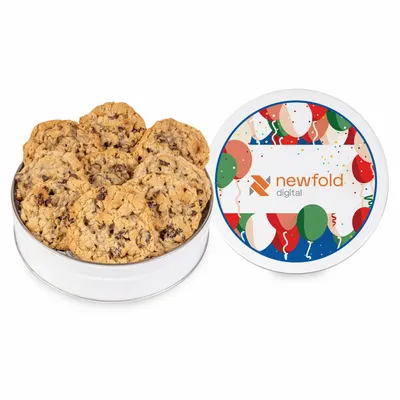 Fresh Beginnings Oatmeal Raisin Cookie Tin (Small) - Custom Flying Discs