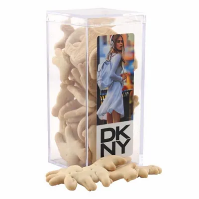 Acrylic Box with Animal Crackers - Medium - Custom Flying Discs