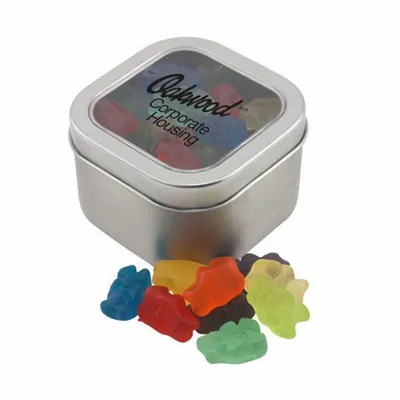 Window Tin with Gummy Bears - SBF2700 - Custom Flying Discs