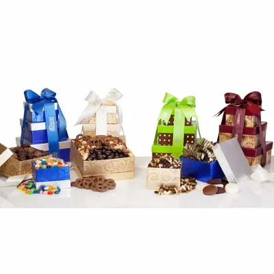 Chocolate Lovers Gift Tower - Custom Flying Discs