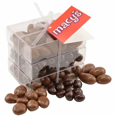 3 Way Chocolate Stack Acetate Tower - Custom Flying Discs