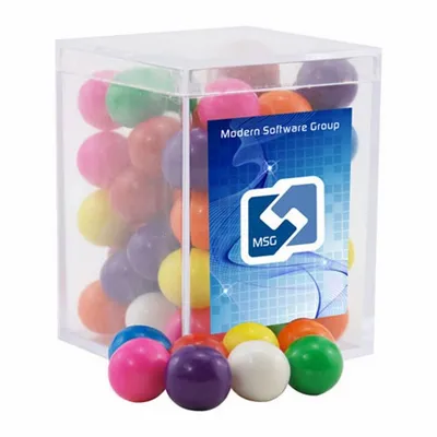 Acrylic Box with Gumballs - Small - Custom Flying Discs