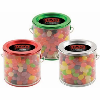 Tin Pail with Jelly Beans - Custom Flying Discs
