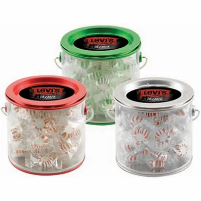 Tin Pail with Starlight Mints - Custom Flying Discs