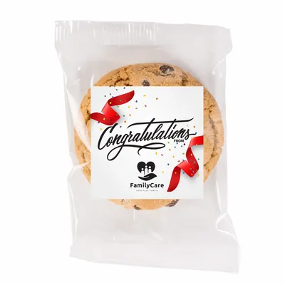 Fresh Beginnings Individually Wrapped Chocolate Chip Cookie - Custom Flying Discs