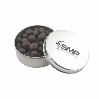 Round Tin with Choc Espresso Beans - SBF3000 - Custom Flying Discs