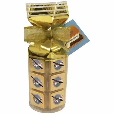 Thirty Six Piece Chocolate Foiled Square Gift Bag - Custom Flying Discs