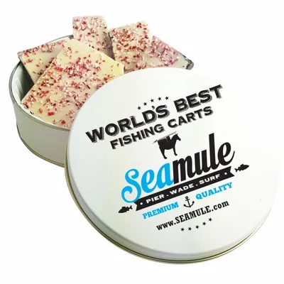Glad Tidings Tins - Peppermint Bark - Custom Flying Discs