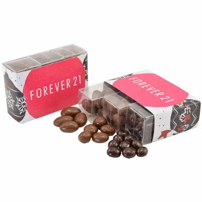 3 Way Chocolate Covered Shareable Acetate Box - Custom Flying Discs
