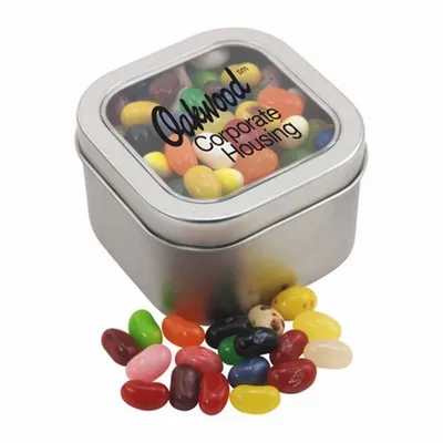 Window Tin with Jelly Bellies - SBF2700 - Custom Flying Discs