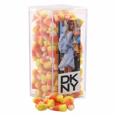 Acrylic Box with Candy Corn - Medium - Custom Flying Discs