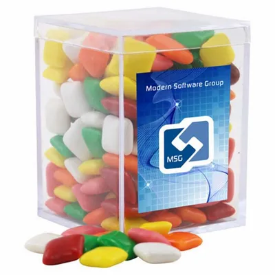 Acrylic Box with Mini Chicklets - Small - Custom Flying Discs
