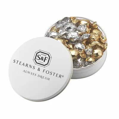 Glad Tidings Tins - Twist Wrapped Truffles - Custom Flying Discs