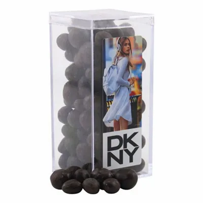 Acrylic Box with Chocolate Espresso Beans - Medium - Custom Flying Discs