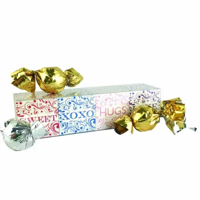 4 Cube Acetate Gift Box with Truffles - Custom Flying Discs