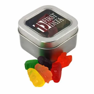 Window Tin with Gummy Bears - SBF2500 - Custom Flying Discs