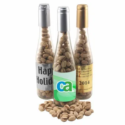 Champagne Bottle with Cashews 11" - Custom Flying Discs