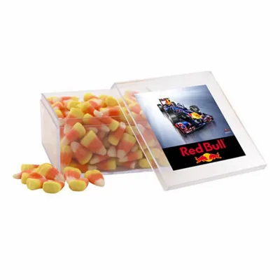 Acrylic Box with Candy Corn - Large - Custom Flying Discs