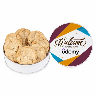 Fresh Beginnings Macadamia Nut Cookie Tin (Small) - Custom Flying Discs