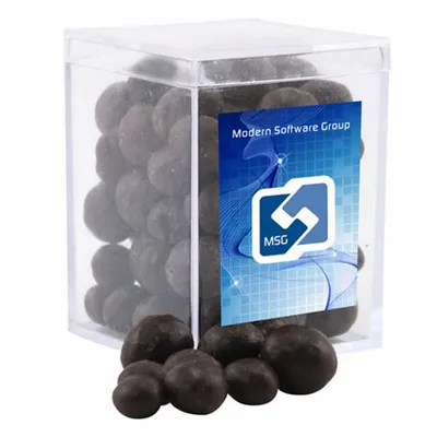 Acrylic Box with Choc Espresso Beans - Small - Custom Flying Discs