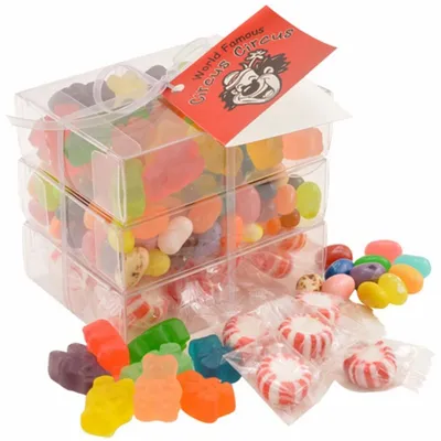 3 Way Candy Stack Acetate Tower - TRB901 - Custom Flying Discs