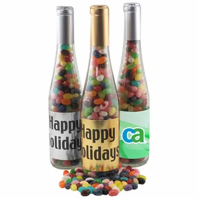 Champagne Bottle w/Jelly Bellies 11" - Custom Flying Discs