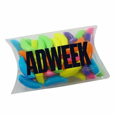 Small Pillow Acetate Box with Assorted Silly Bananas - Custom Flying Discs