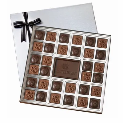 Custom Chocolate Squares Gift Box (3 lbs.) - Custom Flying Discs