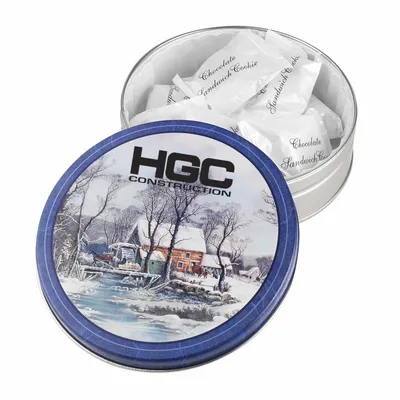 Glad Tidings Tins - Chocolate Covered Sandwich Cookie - Custom Flying Discs