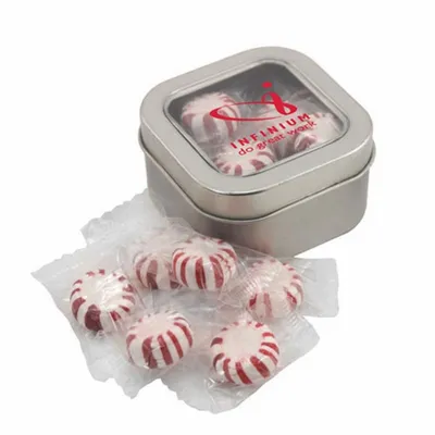 Window Tin with Starlight Peppermints - SBF2500 - Custom Flying Discs