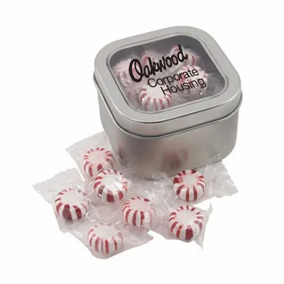 Window Tin with Starlight Peppermints - SBF2700 - Custom Flying Discs