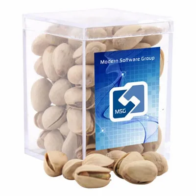 Acrylic Box with Pistachios - Small - Custom Flying Discs