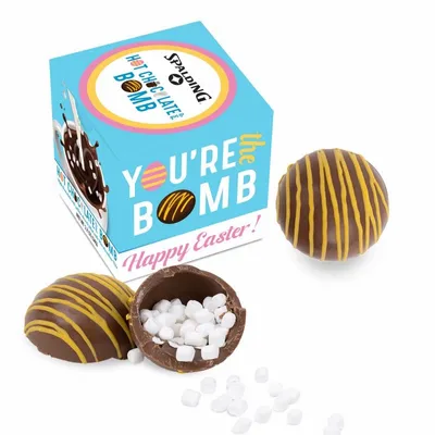 Hot Chocolate Bomb With Yellow Drizzle - Easter Box - Custom Flying Discs