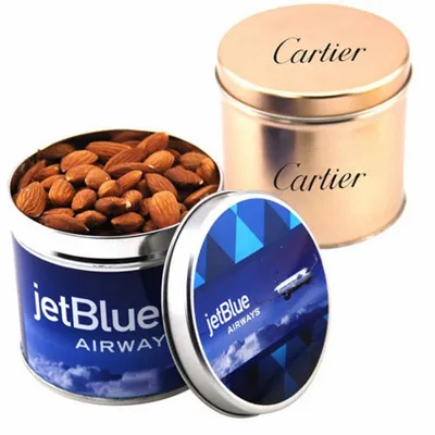 Round Tin with Almonds 3" - Custom Flying Discs
