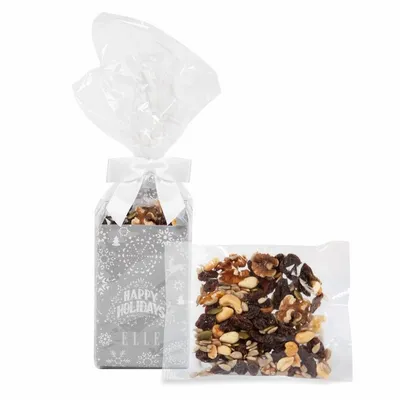 Holiday Gift Tote with Raisin Nut Trail Mix - Custom Flying Discs