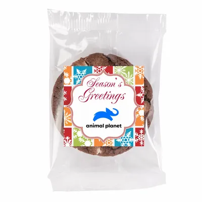 Fresh Beginnings Individually Wrapped Choc Double Chip Cookie - Custom Flying Discs