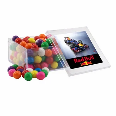Acrylic Box with Gumballs - Large - Custom Flying Discs