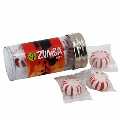 Small 3" Candy Tube with Starlight Mints - Custom Flying Discs