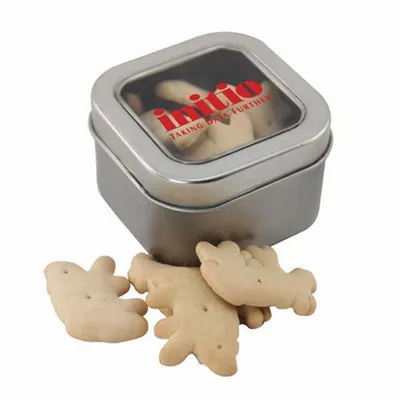Window Tin with Animal Crackers - SBF2500 - Custom Flying Discs