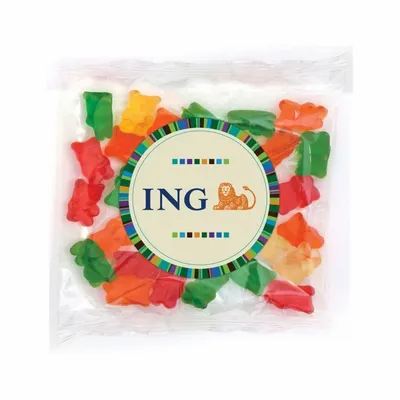 Clever Candy 2oz. Handfuls - Gummy Bears - Custom Flying Discs