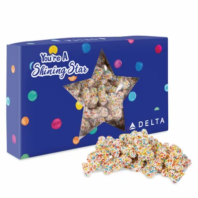 You're a Star Die Cut Box with Gummy Crispy Crunch Bears - Custom Flying Discs
