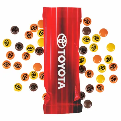 Full Color Tube DigiBag™ with Imprinted Reese's Pieces - Custom Flying Discs
