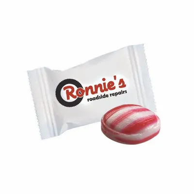 Red Striped Peppermint - Custom Flying Discs