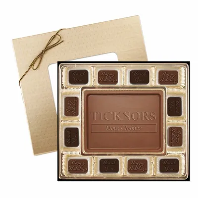 Small Custom Chocolate Delight Gift Box 7" - Custom Flying Discs