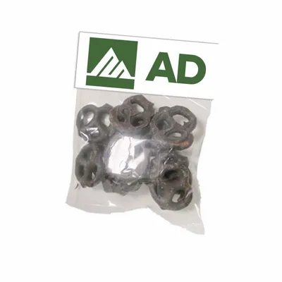 Small Header Bags - Milk Chocolate Mini Pretzels - Custom Flying Discs