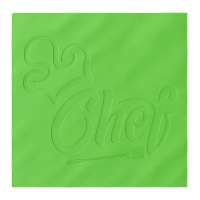 Custom Debossed Luncheon Napkin - Custom Flying Discs