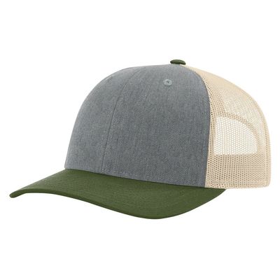 HEATHER GRAY/BIRCH/ARMY OLIVE HEATHER GRAY/BIRCH/ARMY OLIVE - Custom Flying Discs