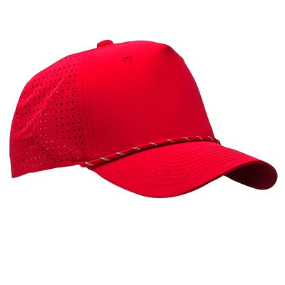 Red_Red/White Rope Red_Red/White Rope - Custom Flying Discs