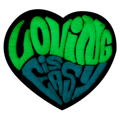 Glow 3D Embroidery Patch Glow 3D Embroidery Patch - Custom Flying Discs