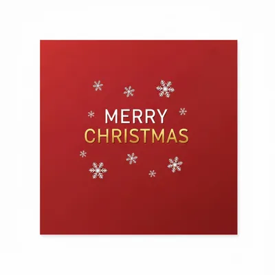 Christmas Napkins - Custom Flying Discs